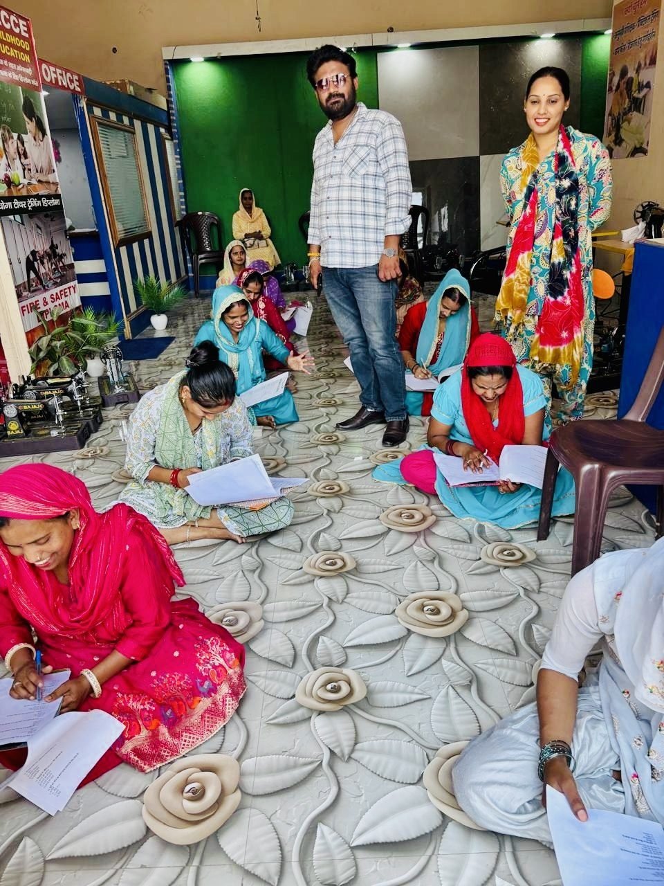Women in skill training